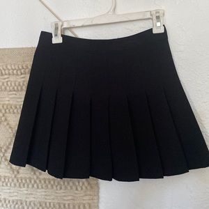 American Apparel size M, black mini skirt